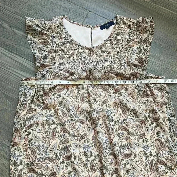 ECLAIR | Nordstrom colourful paisley  tank top blouse - Picture 10 of 13